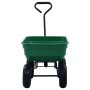 Carrito de mano basculante para jardín 300 kg 75 L verde by , Cargo forklifts - Ref: Foro24-145507, Price: 134,50 €, Discount: %