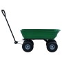 Carrito de mano basculante para jardín 300 kg 75 L verde by , Cargo forklifts - Ref: Foro24-145507, Price: 134,50 €, Discount: %