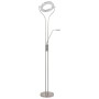 Lámpara de pie regulable plateado 18 W 180 cm | Foro24.es | Tu tienda online para hogar, jardín y más Foro24.es