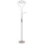 Lámpara de pie regulable plateado 18 W 180 cm | Foro24.es | Tu tienda online para hogar, jardín y más Foro24.es