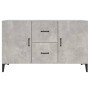Betongraues Sideboard aus Holzwerkstoff, 100 x 36 x 60 cm von vidaXL, Sideboards - Ref: Foro24-812523, Preis: 85,70 €, Rabatt: %