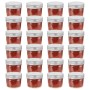 Tarros de mermelada de vidrio tapa plateada 24 uds 110 ml | Foro24.es | Tu tienda online para hogar, jardín y más Foro24.es