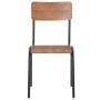 Sillas de comedor 2 uds madera contrachapada y acero marrón von , Essstühle - Ref: Foro24-280084, Preis: 169,05 €, Rabatt: %