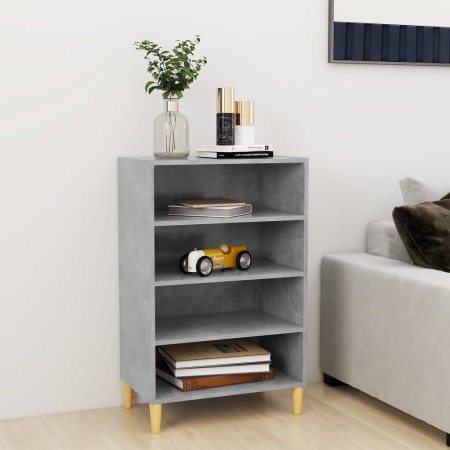 Aparador de madera contrachapada gris hormigón 57x35x90 cm | Foro24.es | Tu tienda online para hogar, jardín y más Foro24.es