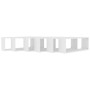 Estantes cubo de pared 6 uds contrachapada blanco 60x15x23 cm by , Shelves and shelves - Ref: Foro24-807135, Price: 64,67 €, ...
