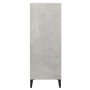 Aparador de madera contrachapada gris hormigón 69,5x32,5x90 cm by , Sideboards - Ref: Foro24-812253, Price: 54,16 €, Discount: %