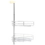 Bandeja cocina alambre 2 niveles plata 180 grados 75x38x80 cm by , Kitchen utensil containers - Ref: Foro24-50972, Price: 102...