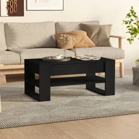 Couchtisch aus schwarzem Sperrholz, 102 x 55 x 45 cm von vidaXL, Couchtisch - Ref: Foro24-810900, Preis: 72,38 €, Rabatt: %