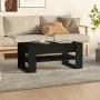 Mesa de centro madera contrachapada negro 102x55x45 cm de vidaXL, Mesas de centro - Ref: Foro24-810900, Precio: 73,31 €, Desc...