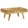 Mesa de centro de madera maciza de mango 90x50x40 cm | Foro24.es | Tu tienda online para hogar, jardín y más Foro24.es