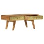 Mesa de centro de madera maciza de mango 90x50x40 cm | Foro24.es | Tu tienda online para hogar, jardín y más Foro24.es