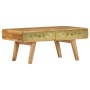 Mesa de centro de madera maciza de mango 90x50x40 cm | Foro24.es | Tu tienda online para hogar, jardín y más Foro24.es