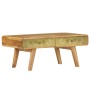 Mesa de centro de madera maciza de mango 90x50x40 cm | Foro24.es | Tu tienda online para hogar, jardín y más Foro24.es
