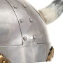 Casco vikingo fantasía LARP acero plateado de , Armas coleccionables - Ref: Foro24-286205, Precio: 75,10 €, Descuento: %