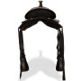Montura occidental, cabezada y pechera cuero real 15" negra by , Frames - Ref: Foro24-91352, Price: 218,05 €, Discount: %