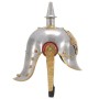 Réplica de casco de soldado prusiano LARP acero plateado de , Armas coleccionables - Ref: Foro24-286226, Precio: 78,81 €, Des...