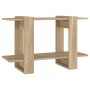 Regal/Raumteiler Sonoma Eiche Farbe 80x30x51 cm von vidaXL, Bücherregale und Regale - Ref: Foro24-811595, Preis: 34,67 €, Rab...