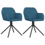 Sillas de comedor giratorias 2 uds terciopelo azul | Foro24.es | Tu tienda online para hogar, jardín y más Foro24.es