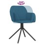 Sillas de comedor giratorias 2 uds terciopelo azul | Foro24.es | Tu tienda online para hogar, jardín y más Foro24.es