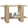 Regal/Raumteiler Sonoma Eiche Farbe 80x30x51 cm von vidaXL, Bücherregale und Regale - Ref: Foro24-811595, Preis: 34,67 €, Rab...