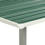 Cobertizo jardín puertas correderas acero verde 386x259x178 cm de , Cobertizos - Ref: Foro24-144031, Precio: 915,90 €, Descue...