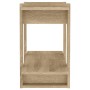 Regal/Raumteiler Sonoma Eiche Farbe 80x30x51 cm von vidaXL, Bücherregale und Regale - Ref: Foro24-811595, Preis: 34,67 €, Rab...