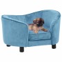 Sofá para perros felpa turquesa 69x49x40 cm de , Camas para perros - Ref: Foro24-171026, Precio: 117,83 €, Descuento: %