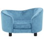 Sofá para perros felpa turquesa 69x49x40 cm de , Camas para perros - Ref: Foro24-171026, Precio: 117,83 €, Descuento: %