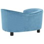 Sofá para perros felpa turquesa 69x49x40 cm de , Camas para perros - Ref: Foro24-171026, Precio: 117,83 €, Descuento: %