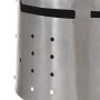 Casco de caballero medieval antiguo réplica LARP acero plateado de , Armas coleccionables - Ref: Foro24-286117, Precio: 59,56...