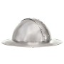 Réplica de casco de caballero medieval antiguo LARP acero plata de , Armas coleccionables - Ref: Foro24-286213, Precio: 66,89...
