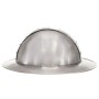 Réplica de casco de caballero medieval antiguo LARP acero plata de , Armas coleccionables - Ref: Foro24-286213, Precio: 66,89...