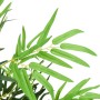 Árbol de bambú artificial con 500 hojas verde 80 cm