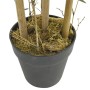 Árbol de bambú artificial con 500 hojas verde 80 cm