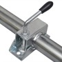 Rueda jockey con 1 abrazadera partida y calzos de ruedas 48 mm by , Trailers for goods and transport - Ref: Foro24-3214419, P...