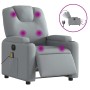 Sillón reclinable de masaje eléctrico tela gris claro von , Sessel - Ref: Foro24-3204356, Preis: 270,45 €, Rabatt: %