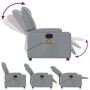 Sillón reclinable de masaje eléctrico tela gris claro von , Sessel - Ref: Foro24-3204356, Preis: 270,45 €, Rabatt: %