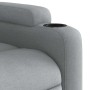Sillón de masaje reclinable de pie de tela gris claro | Foro24.es | Tu tienda online para hogar, jardín y más Foro24.es