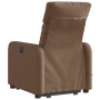 Sillón de masaje eléctrico reclinable elevable tela marrón | Foro24.es | Tu tienda online para hogar, jardín y más Foro24.es