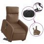 Sillón de masaje eléctrico reclinable elevable tela marrón | Foro24.es | Tu tienda online para hogar, jardín y más Foro24.es