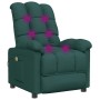 Sillón de masaje eléctrico tela verde oscuro | Foro24.es | Tu tienda online para hogar, jardín y más Foro24.es