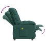 Sillón de masaje eléctrico tela verde oscuro | Foro24.es | Tu tienda online para hogar, jardín y más Foro24.es