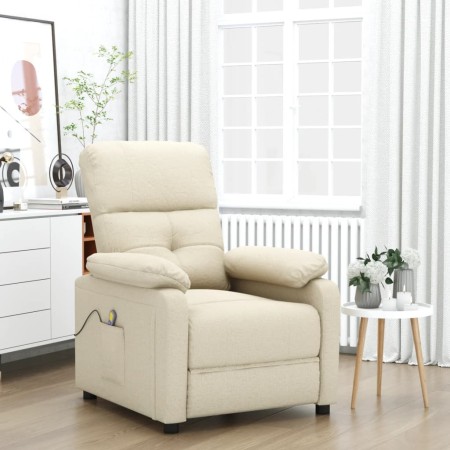 Sillón de masaje de tela color crema | Foro24.es | Tu tienda online para hogar, jardín y más Foro24.es