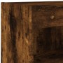 Mueble para TV con luces LED roble ahumado 80x30x30 cm | Foro24.es | Tu tienda online para hogar, jardín y más Foro24.es
