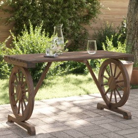 Mesa de jardín madera maciza abeto 115x55x65 cm von , Gartentische - Ref: Foro24-365114, Preis: 145,78 €, Rabatt: %