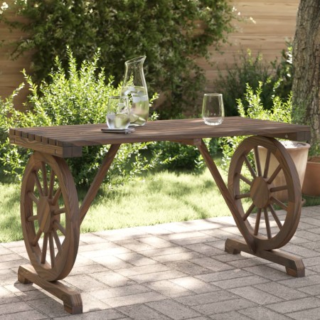 Mesa de jardín madera maciza abeto 115x55x65 cm von , Gartentische - Ref: Foro24-365114, Preis: 145,78 €, Rabatt: %