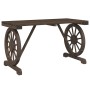 Mesa de jardín madera maciza abeto 115x55x65 cm von , Gartentische - Ref: Foro24-365114, Preis: 145,78 €, Rabatt: %
