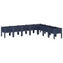 Jardinera con patas PP azul gris 200x160x42 cm | Foro24.es | Tu tienda online para hogar, jardín y más Foro24.es