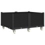 Jardinera con ruedas PP negro 100x80x54 cm von , Töpfe und Pflanzgefäße - Ref: Foro24-367987, Preis: 191,25 €, Rabatt: %