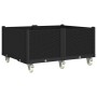 Jardinera con ruedas PP negro 100x80x54 cm von , Töpfe und Pflanzgefäße - Ref: Foro24-367987, Preis: 191,25 €, Rabatt: %